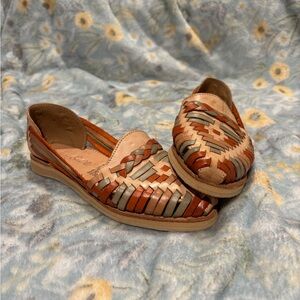 Stylish Multicolor Woven Women's Shoes